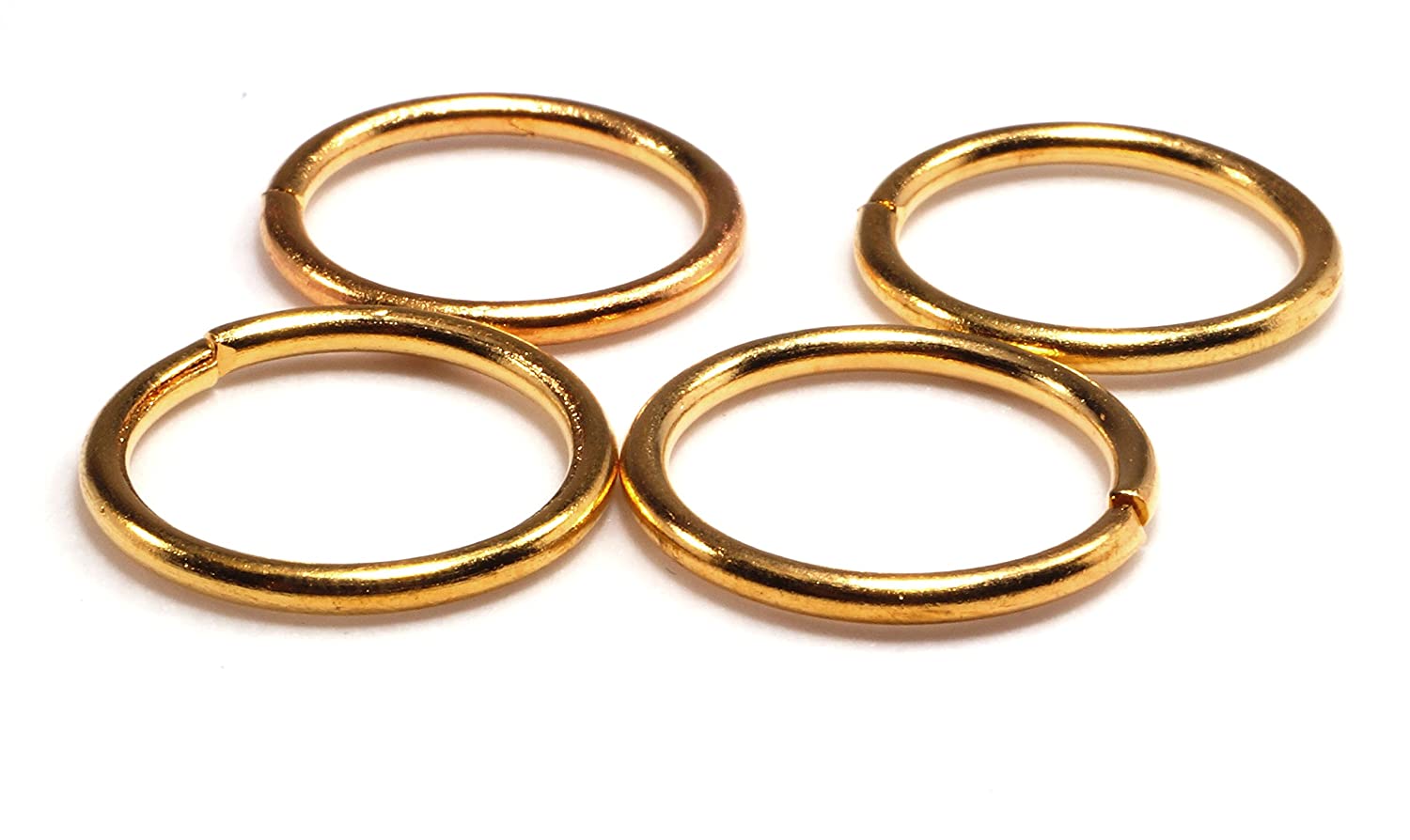 Daily Use Metal Alloy (Panchaloha) Simple Round Gold Toe Ring For Women