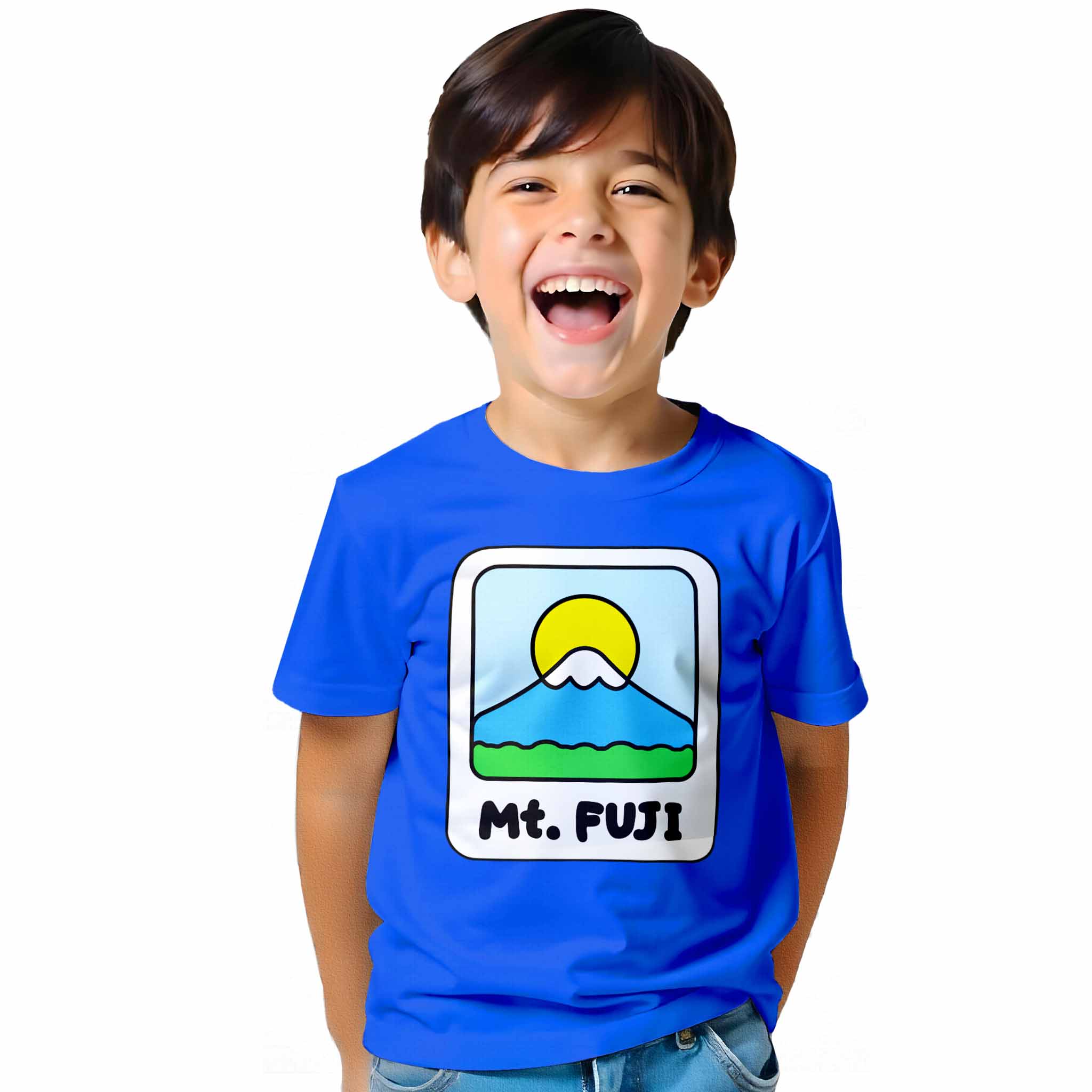 Boys Japan Mt.Fuji T-shirt