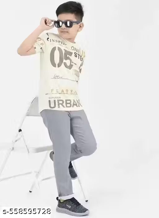 Denim Silky Jeans Kids Casual Wear Slim Fit Stretchable Jeans